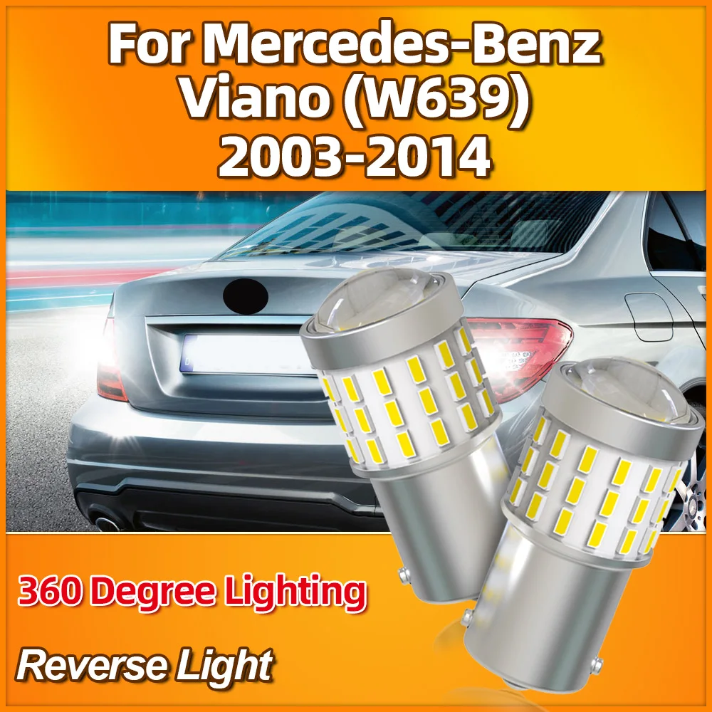 2Pcs Car LED Lights 1156 BA15S P21W Canbus No Error 12V Auto Reverse Lamps For Mercedes Benz Viano (W639) 2003-2012 2013 2014
2Pcs Car LED Lights 1156 BA15S P21W Canbus No Error 12V Auto Reverse Lamps For Mercedes Benz Viano (W639) 2003-2012 2013 2014