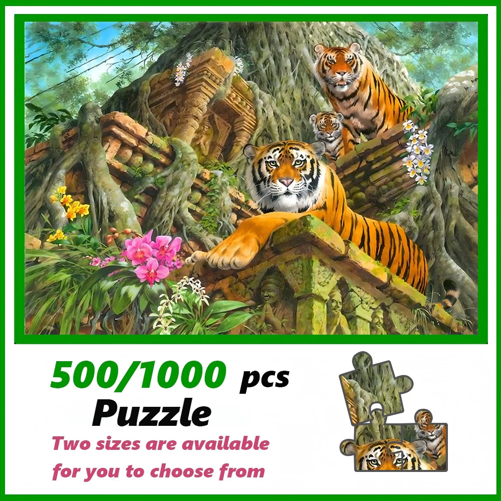 A high-quality 500/1000-piece puzzle, perfect for adults, is a fun family game that helps relieve stress and is great for birthd
A high-quality 500/1000-piece puzzle, perfect for adults, is a fun family game that helps relieve stress and is great for birthd