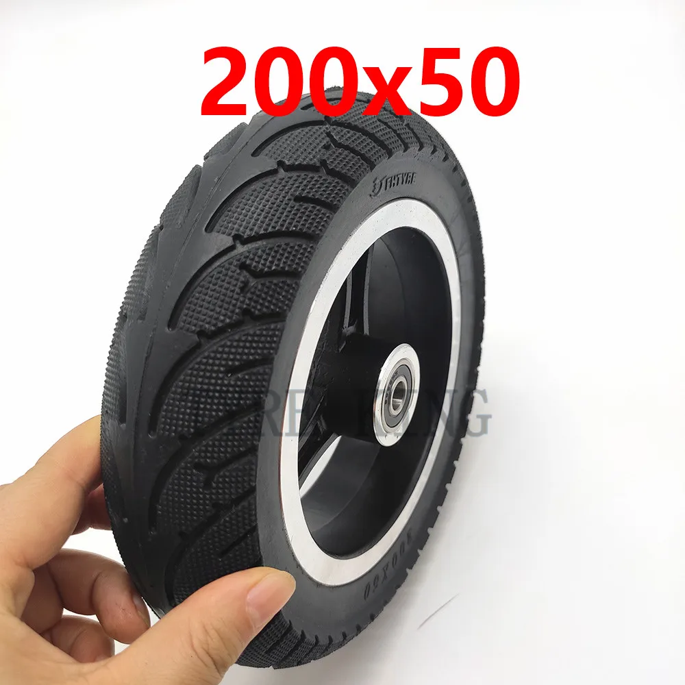 Утолщенное взрывозащищенное сплошное колесо 200x50, 8-дюймовая сплошная шина со ступицей из сплава для электрического скутера
Утолщенное взрывозащищенное сплошное колесо 200x50, 8-дюймовая сплошная шина со ступицей из сплава для электрического скутера