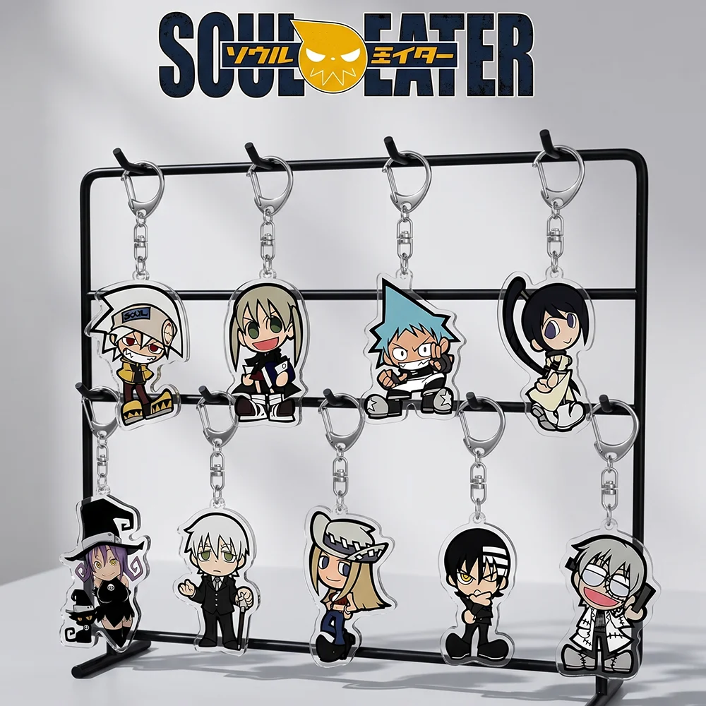 Anime Soul Eater Maka Albarn Black Star 6CM Acrylic Stand Cute Figure Display bag charm bag body kit car keychain Fans gift
Anime Soul Eater Maka Albarn Black Star 6CM Acrylic Stand Cute Figure Display bag charm bag body kit car keychain Fans gift