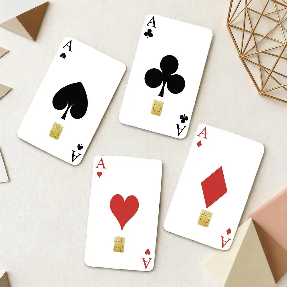 poker suits 4pcs 1Set Card Stickers Small Waterproof Chip 4PCS Card Sticker Anti-Scratch
poker suits 4pcs 1Set Card Stickers Small Waterproof Chip 4PCS Card Sticker Anti-Scratch