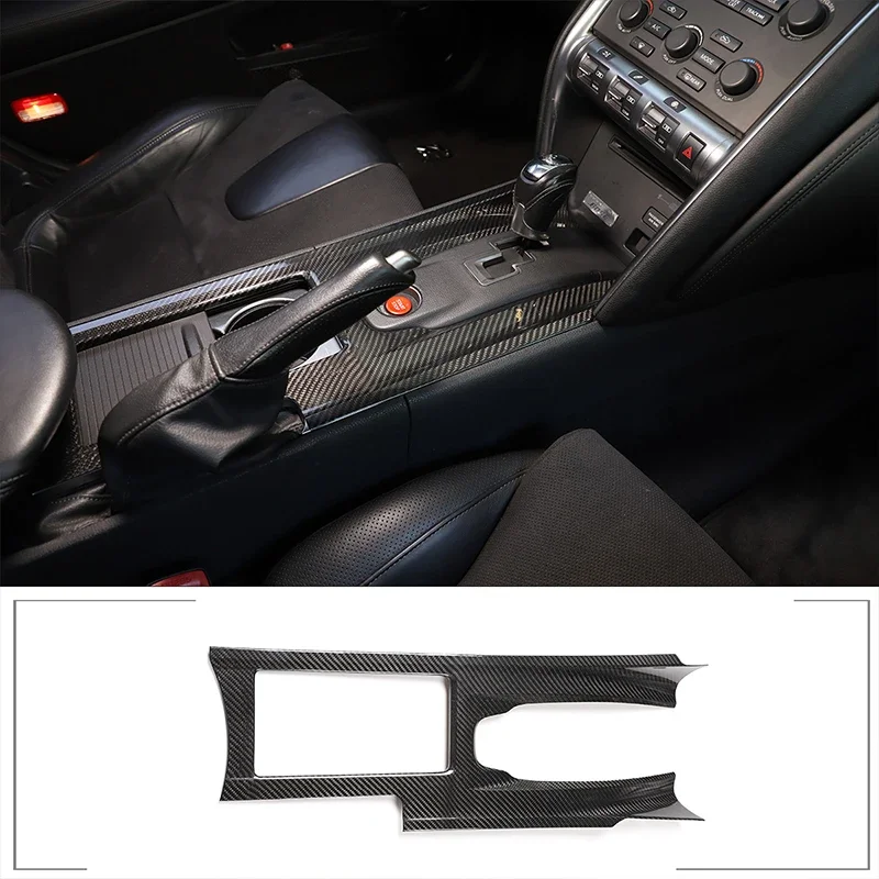 For 2008-2016 Nissan GTR R35 real carbon fiber car central control gear panel decorative frame sticker interior accessories
For 2008-2016 Nissan GTR R35 real carbon fiber car central control gear panel decorative frame sticker interior accessories