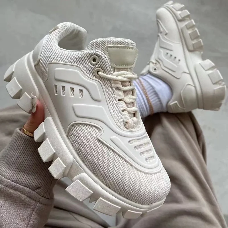 New Sports Shoes for Women Mesh Breathable Platform Sneakers Autumn White Shoes for Basket Female Light Woman Vulcanized Shoes
New Sports Shoes for Women Mesh Breathable Platform Sneakers Autumn White Shoes for Basket Female Light Woman Vulcanized Shoes