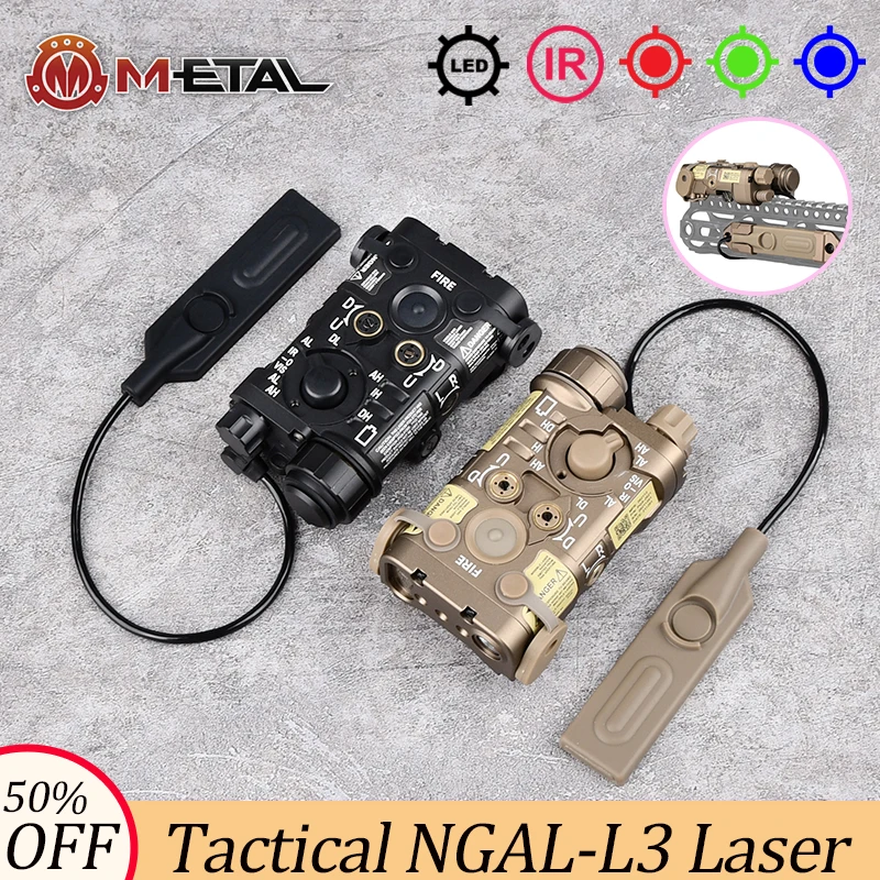 2025 wadsn Metal NGAL LA5C DBAL IR Aiming Red Dot Green Blue Indicator X300 X400V M300 M600 Flashlight Airsoft Accessory
2025 wadsn Metal NGAL LA5C DBAL IR Aiming Red Dot Green Blue Indicator X300 X400V M300 M600 Flashlight Airsoft Accessory