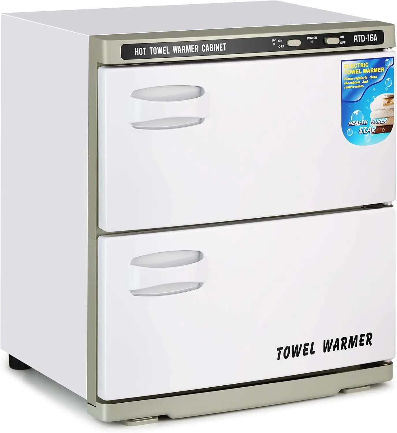 Hot Towel Warmer for Spa, 32L Large Capacity Spa Towel Warmer Cabinet Fast Heating, 2 Stainless Steel Racks, for Bathroom
Hot Towel Warmer for Spa, 32L Large Capacity Spa Towel Warmer Cabinet Fast Heating, 2 Stainless Steel Racks, for Bathroom