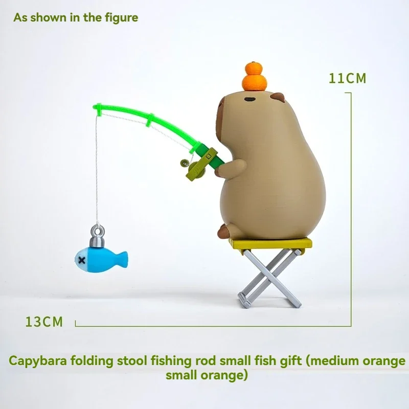 Kapibala Magnetic Desktop Ornament 3D Printed Capybara Model Doll Decoration Dolphin And Fishing Figurine Collectible Gifts
Kapibala Magnetic Desktop Ornament 3D Printed Capybara Model Doll Decoration Dolphin And Fishing Figurine Collectible Gifts