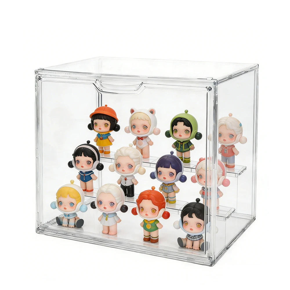 2pcsPOP MART/LABUBU Storage Box Organizer for Figures Acrylic Box Clear Blind Box Showcase Makeup Organizer for Bag/Book/Jewelry
2pcsPOP MART/LABUBU Storage Box Organizer for Figures Acrylic Box Clear Blind Box Showcase Makeup Organizer for Bag/Book/Jewelry