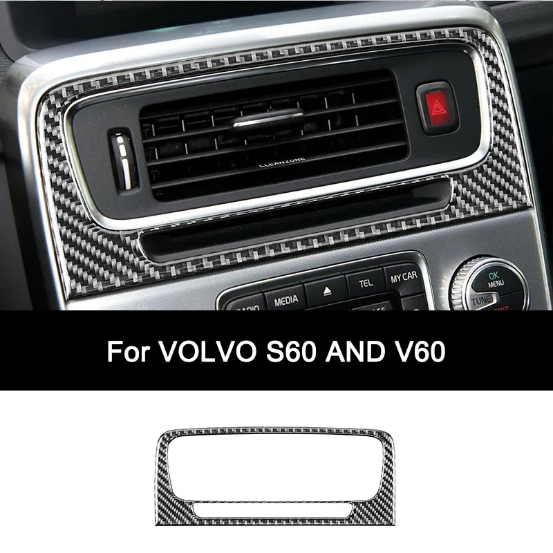 For VOLVO S60 and V60 Premium Carbon Fiber Central Air Conditioning Vent Frame Interior Sticker Personalized Auto Accessories
For VOLVO S60 and V60 Premium Carbon Fiber Central Air Conditioning Vent Frame Interior Sticker Personalized Auto Accessories