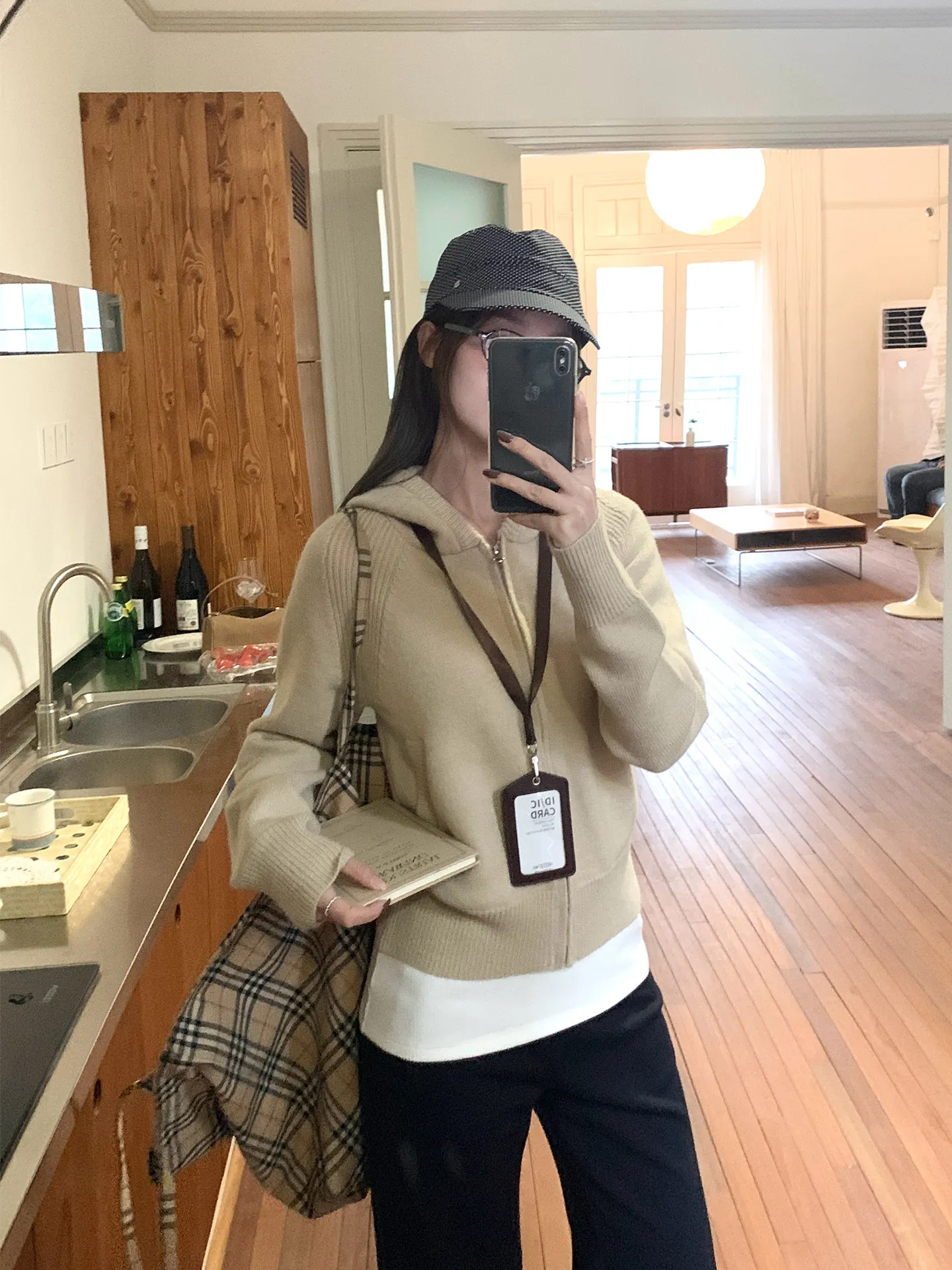 Ladies' Loose Fit Knitted Zipper Hoodie Cardigan Spring Early Season Versatile Casual Style Polyester Blend Warmth Insulated
Ladies' Loose Fit Knitted Zipper Hoodie Cardigan Spring Early Season Versatile Casual Style Polyester Blend Warmth Insulated