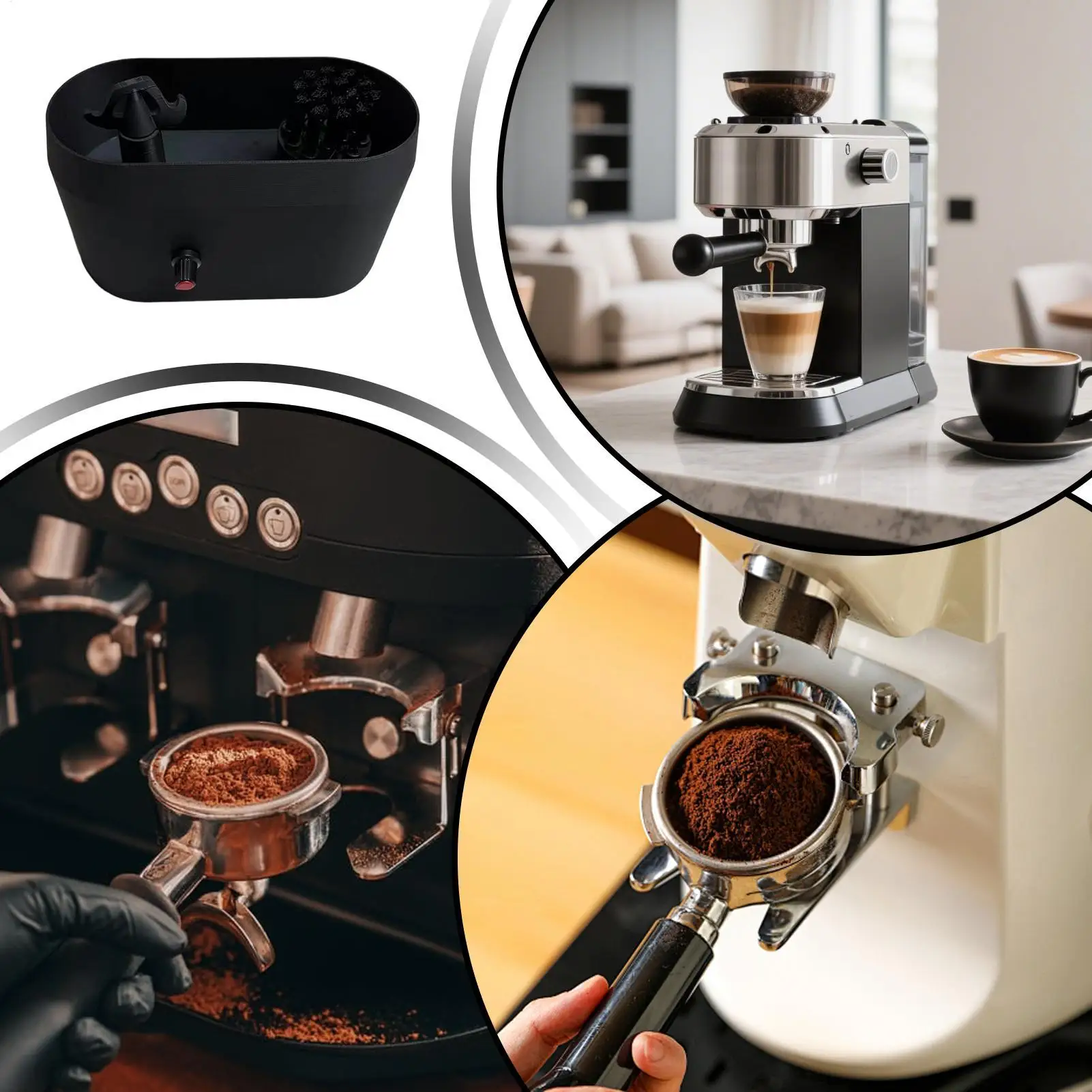 Автоматический набор для чистки кофемашин с щеткой, комплект для ежедневного обслуживания эспрессо-машин
Автоматический набор для чистки кофемашин с щеткой, комплект для ежедневного обслуживания эспрессо-машин