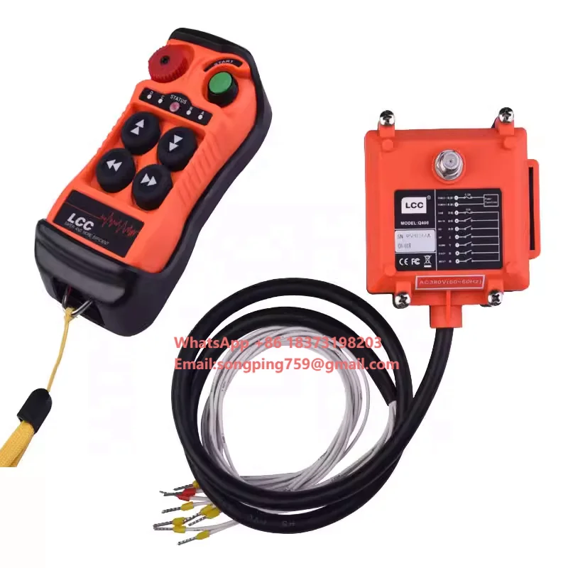 Crane Remote Control Taiwan 4-key Dual Speed Q400 Industrial Remote Control Wireless Remote Control Crane Wireless
Crane Remote Control Taiwan 4-key Dual Speed Q400 Industrial Remote Control Wireless Remote Control Crane Wireless