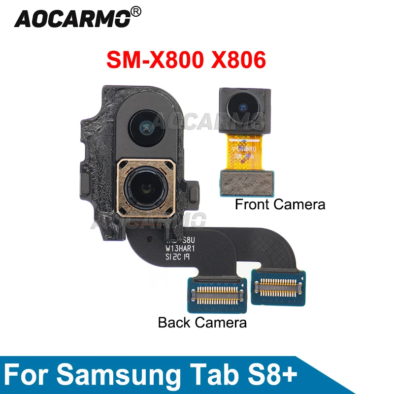 Aocarmo для Samsung Galaxy Tab S8 + Plus X800 X806, передняя камера и задняя основная камера, гибкий кабель, запасные части
Aocarmo для Samsung Galaxy Tab S8 + Plus X800 X806, передняя камера и задняя основная камера, гибкий кабель, запасные части