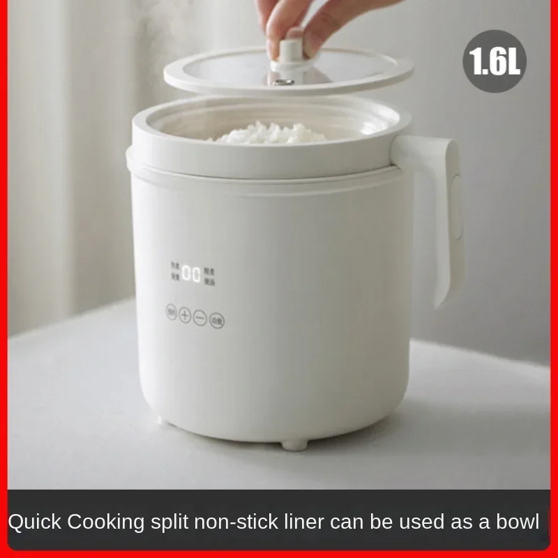 Mini Rice Cooker 1 To 3 People Small Electric Cooking Pot Smart Multi-functional Household Claypot Rice Cooker Non-stick Rice
Mini Rice Cooker 1 To 3 People Small Electric Cooking Pot Smart Multi-functional Household Claypot Rice Cooker Non-stick Rice