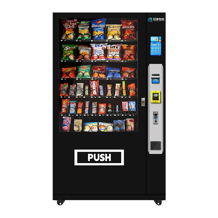 Hot Selling Combo Vending Machine Small Vending Machine Sale for Foods and Drinks Digital Combo Black Vending Machines
Hot Selling Combo Vending Machine Small Vending Machine Sale for Foods and Drinks Digital Combo Black Vending Machines