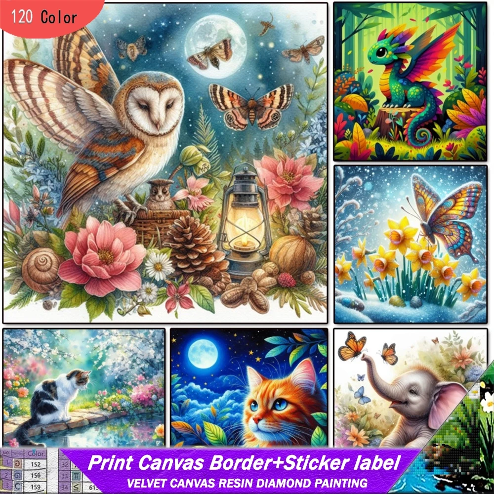 Diy 120 Ccolor смола алмазная живопись с наклейкой новые животные кошка сова бабочка слон птерозавр художественная мозаика набор для вышивки
Diy 120 Ccolor смола алмазная живопись с наклейкой новые животные кошка сова бабочка слон птерозавр художественная мозаика набор для вышивки