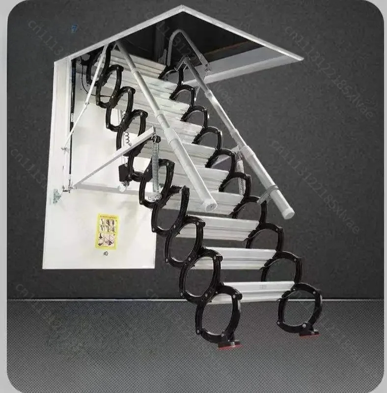 Indoor Hidden Retractable Attic Ladder, Foldable Stair Lift for Household Use
Indoor Hidden Retractable Attic Ladder, Foldable Stair Lift for Household Use