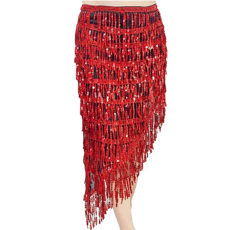 Women Belly Dance Long Tassel Hip Scarf Triangle Bellydance Sequins Skirt Festival Outfits Dance Wear Accessories Dancing Belt
Women Belly Dance Long Tassel Hip Scarf Triangle Bellydance Sequins Skirt Festival Outfits Dance Wear Accessories Dancing Belt