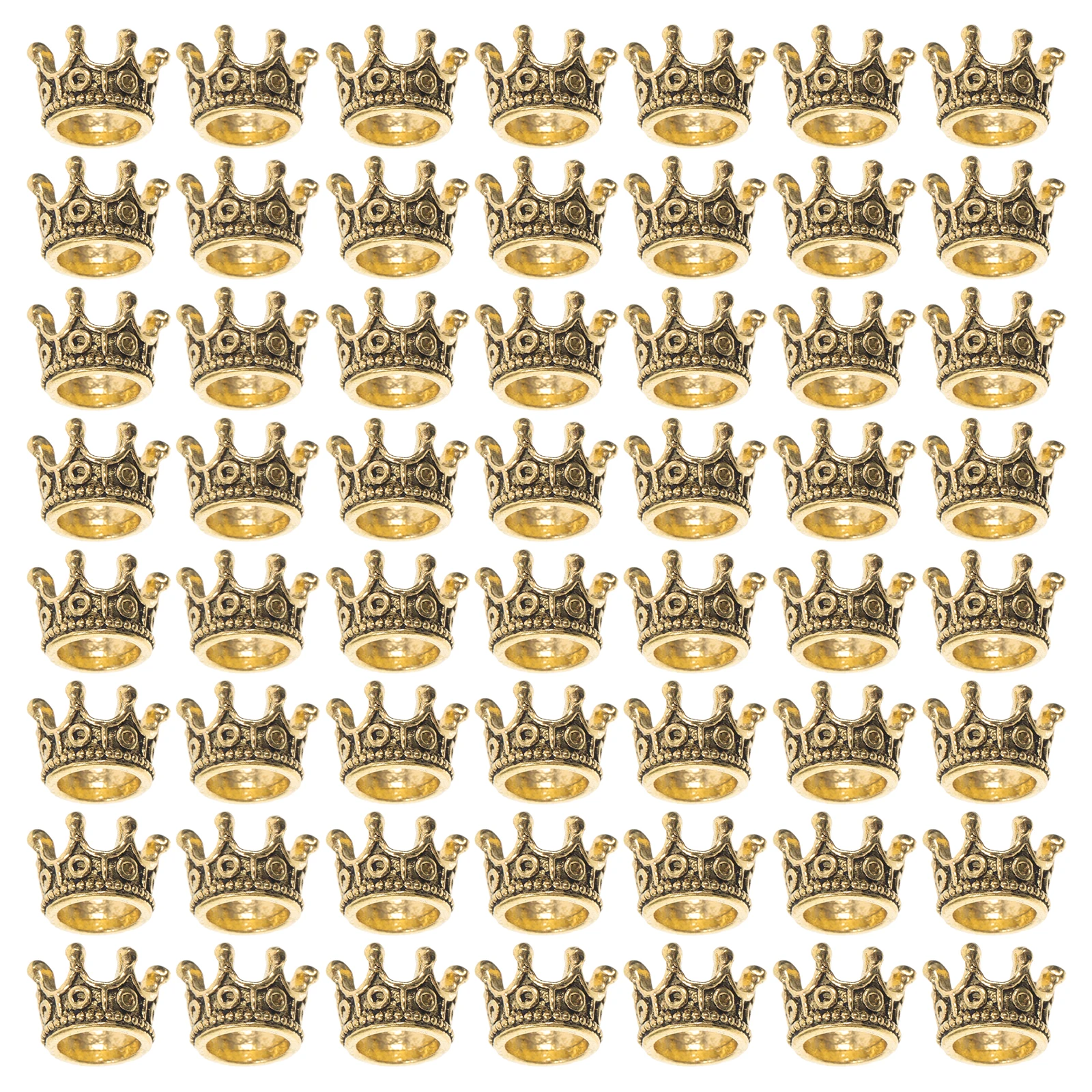 60 Pcs Mini Crown Jewelry Accessories Alloy Charms for DIY Necklace Earrings Bracelet Key Chain Decor Supplies
60 Pcs Mini Crown Jewelry Accessories Alloy Charms for DIY Necklace Earrings Bracelet Key Chain Decor Supplies