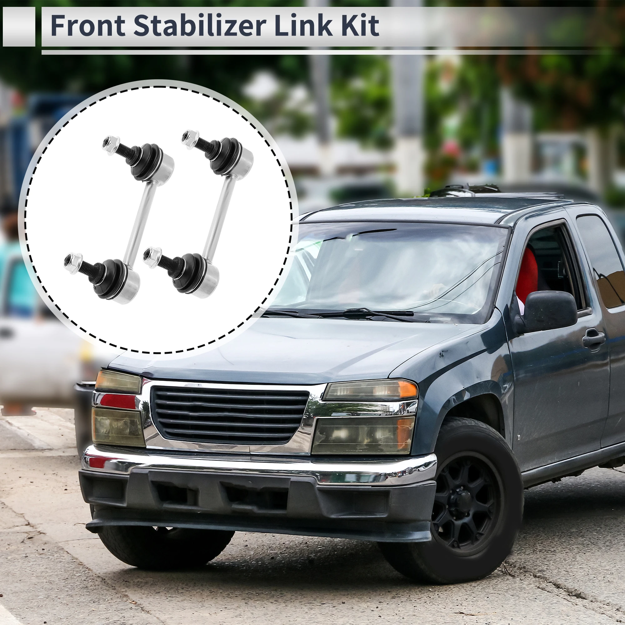 UXCELL передние тяги стабилизатора без втулки для GMC Canyon RWD 2004-2012 No K80636, железная резина, серебристый тон, 2 шт.
UXCELL передние тяги стабилизатора без втулки для GMC Canyon RWD 2004-2012 No K80636, железная резина, серебристый тон, 2 шт.