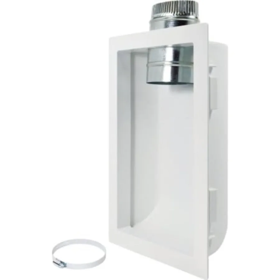 Dryer Venting Box 4" WHT
Dryer Venting Box 4" WHT