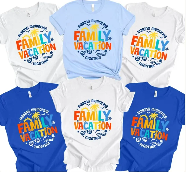 Custom Family Vacation 2026 Shirt Personalized Matching Family Parent Childs Memories Shirt Gift Beach Trip Casual Daliy Shirt
Custom Family Vacation 2026 Shirt Personalized Matching Family Parent Childs Memories Shirt Gift Beach Trip Casual Daliy Shirt