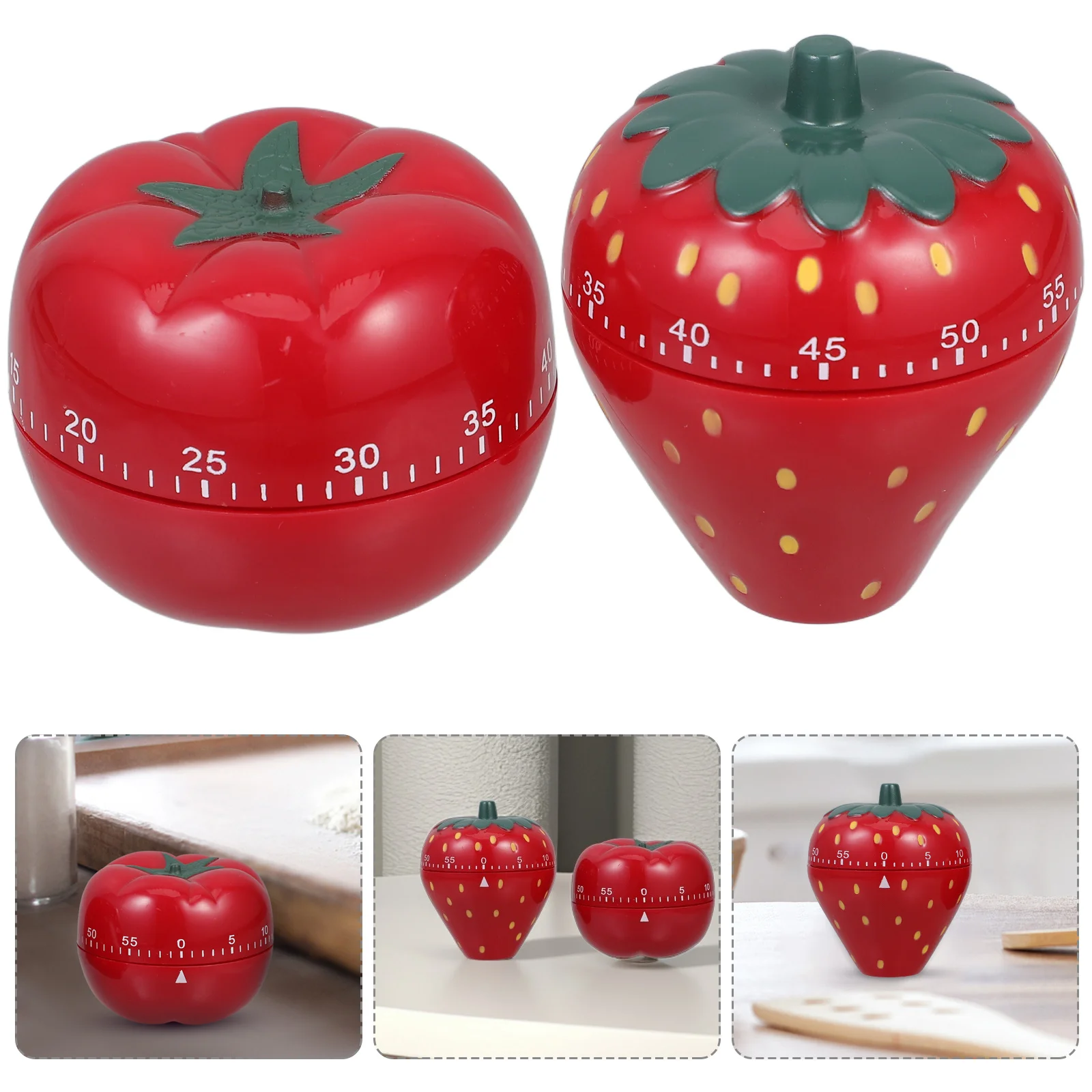 2Pcs Mechanical Kitchen Timer Cute Strawberry Persimmon Shape Wind Up Rotation Cooking Baking Tea Brewing Countdown Timer
2Pcs Mechanical Kitchen Timer Cute Strawberry Persimmon Shape Wind Up Rotation Cooking Baking Tea Brewing Countdown Timer