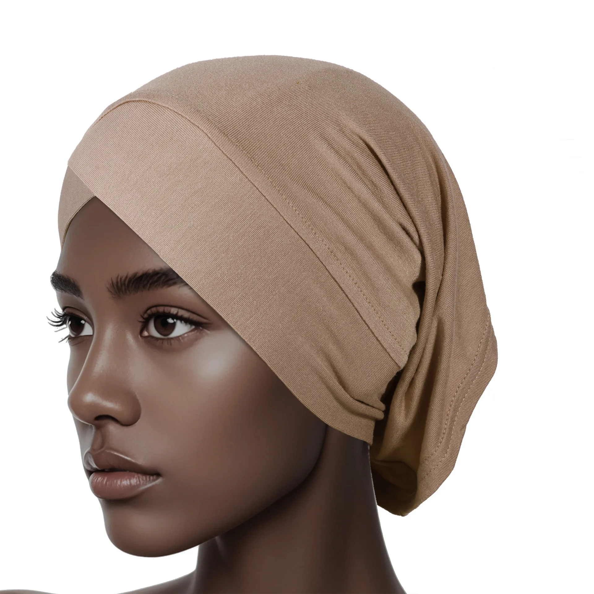 Mercerized Cotton Forehead Crossed Tube Hat Non-pilling Four-season Breathable Human Cotton Bottoming Hat Women's Headscarf
Mercerized Cotton Forehead Crossed Tube Hat Non-pilling Four-season Breathable Human Cotton Bottoming Hat Women's Headscarf