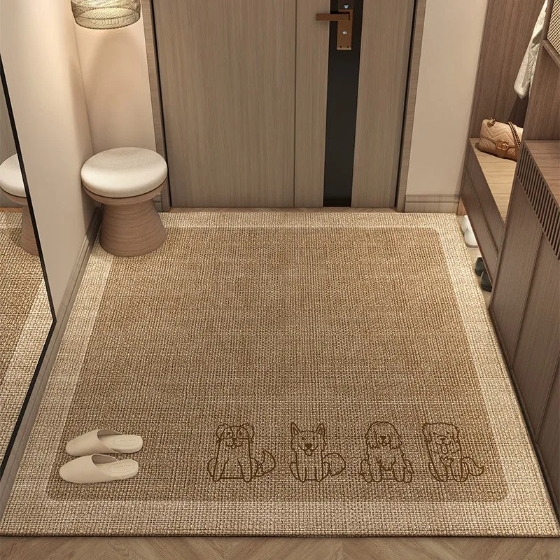 Entrance Doormat Welcome Rug Stain-resistant Wear-resistant Floor Mat Solid Color Carpet Minimalist Style Home Decor Foot Mats
Entrance Doormat Welcome Rug Stain-resistant Wear-resistant Floor Mat Solid Color Carpet Minimalist Style Home Decor Foot Mats