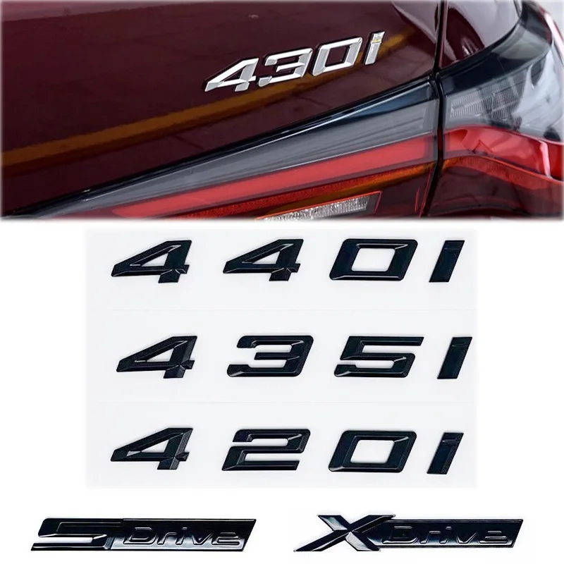 3D Black Logo 418i 420i 425i 428i 430i 435i 440i Letters Emblem Sticker Car Trunk Badge F32 F33 G22 G26 Accessories
3D Black Logo 418i 420i 425i 428i 430i 435i 440i Letters Emblem Sticker Car Trunk Badge F32 F33 G22 G26 Accessories