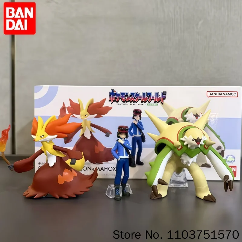 Bandai In Stock Original Pokémon Scale World Kalos Region Calem Chesnaught Delphox Anime Figure Model Toy Collect Gift
Bandai In Stock Original Pokémon Scale World Kalos Region Calem Chesnaught Delphox Anime Figure Model Toy Collect Gift