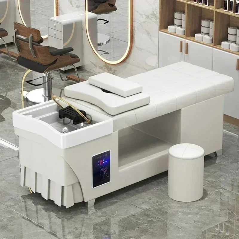 Japanese Head Spa Shampoo Chair Luxury Massage Fumigation Hair Salon Equipment Chair Stylist Lettino Massaggio Equipment MQ50SC
Japanese Head Spa Shampoo Chair Luxury Massage Fumigation Hair Salon Equipment Chair Stylist Lettino Massaggio Equipment MQ50SC