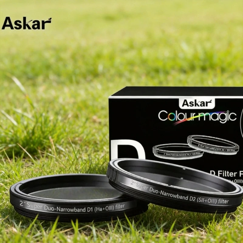 Фильтр для астрономических телескопов Askar Color Magic Duo-Narrowband 6nm D2 Imaging Filter SII+Olll, 2 дюйма
Фильтр для астрономических телескопов Askar Color Magic Duo-Narrowband 6nm D2 Imaging Filter SII+Olll, 2 дюйма