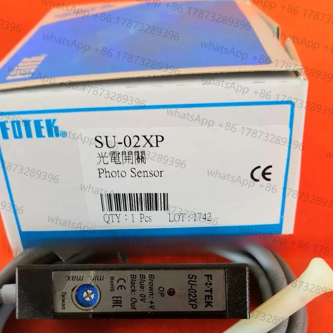 SU-02XP PNP NO FOTEK HIGH SPEED U TYPE LABEL SENSOR Photoelectric Switch Sensor 100% New & Original
SU-02XP PNP NO FOTEK HIGH SPEED U TYPE LABEL SENSOR Photoelectric Switch Sensor 100% New & Original