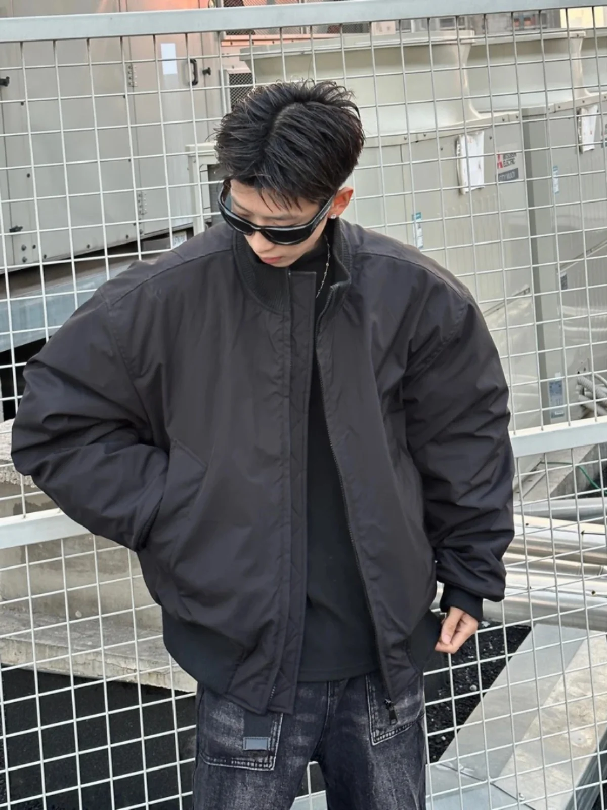 American Sle MA Pilot Jaet Cotton Men's Winter Cleanfit Outerwear Premium Feel Stand Collar Cotton Clothes
American Sle MA Pilot Jaet Cotton Men's Winter Cleanfit Outerwear Premium Feel Stand Collar Cotton Clothes