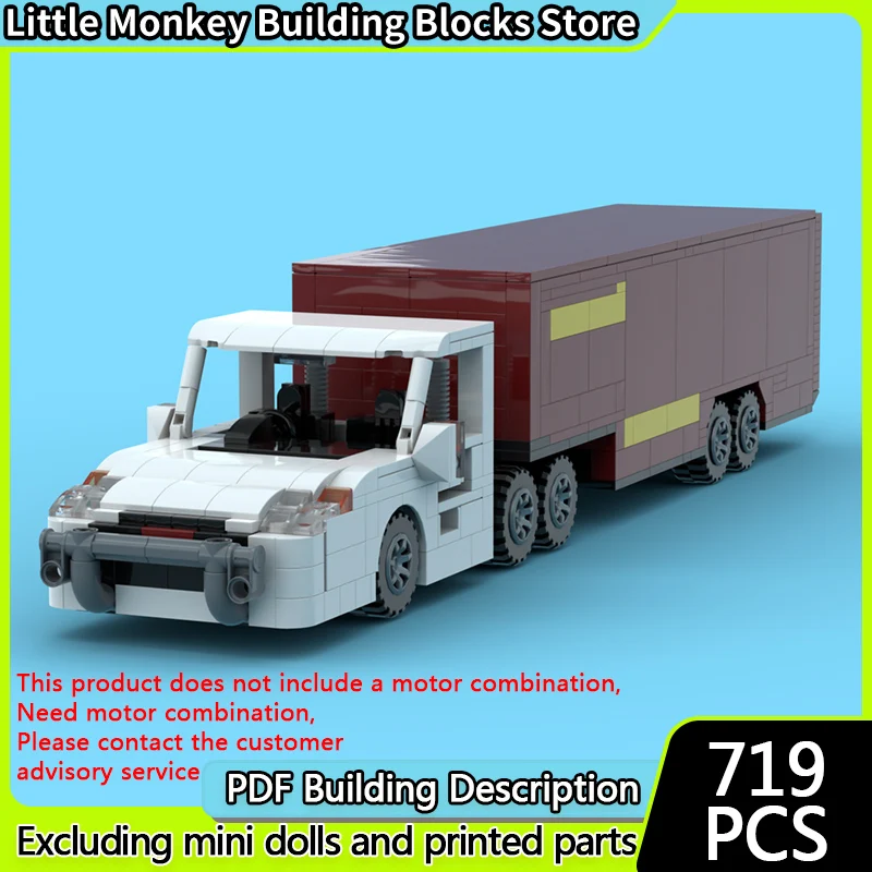 City Car Model MOC Building Bricks Tractor Truck And Freight Trailer Modular Technology Gifts Holiday Assemble Children Toy Suit
City Car Model MOC Building Bricks Tractor Truck And Freight Trailer Modular Technology Gifts Holiday Assemble Children Toy Suit