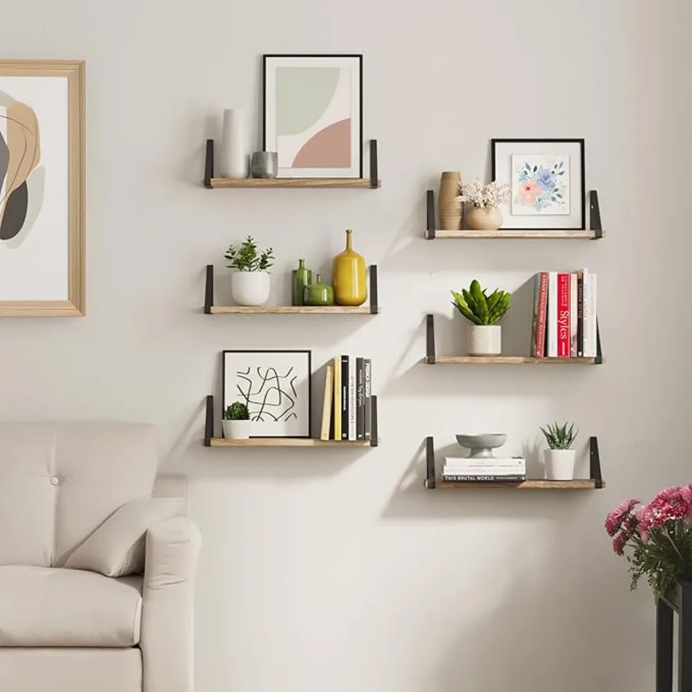 Ponza 17'' x 4.5'' loating Wall Shel Bathroom, Small Wood Book Shelves or Wall Storage, Wall Mounted Shel, Dining Room, Bedroom,
Ponza 17'' x 4.5'' loating Wall Shel Bathroom, Small Wood Book Shelves or Wall Storage, Wall Mounted Shel, Dining Room, Bedroom,