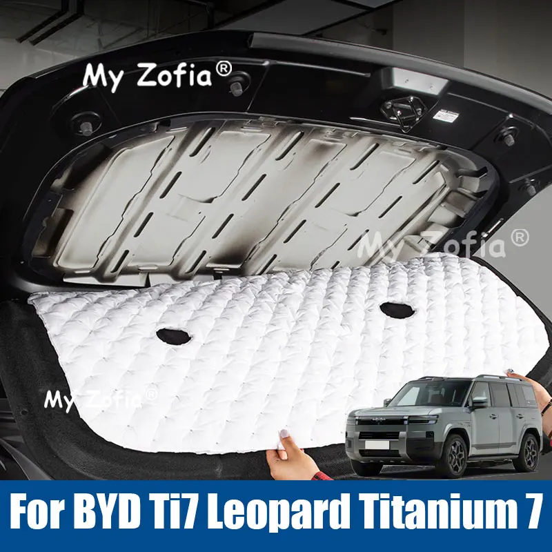 Ultra Quiet Engine Insulation Cotton Noise Cancelling Vibration Interior Accessories For BYD Ti7 Leopard Titanium 7 2025 2026
Ultra Quiet Engine Insulation Cotton Noise Cancelling Vibration Interior Accessories For BYD Ti7 Leopard Titanium 7 2025 2026