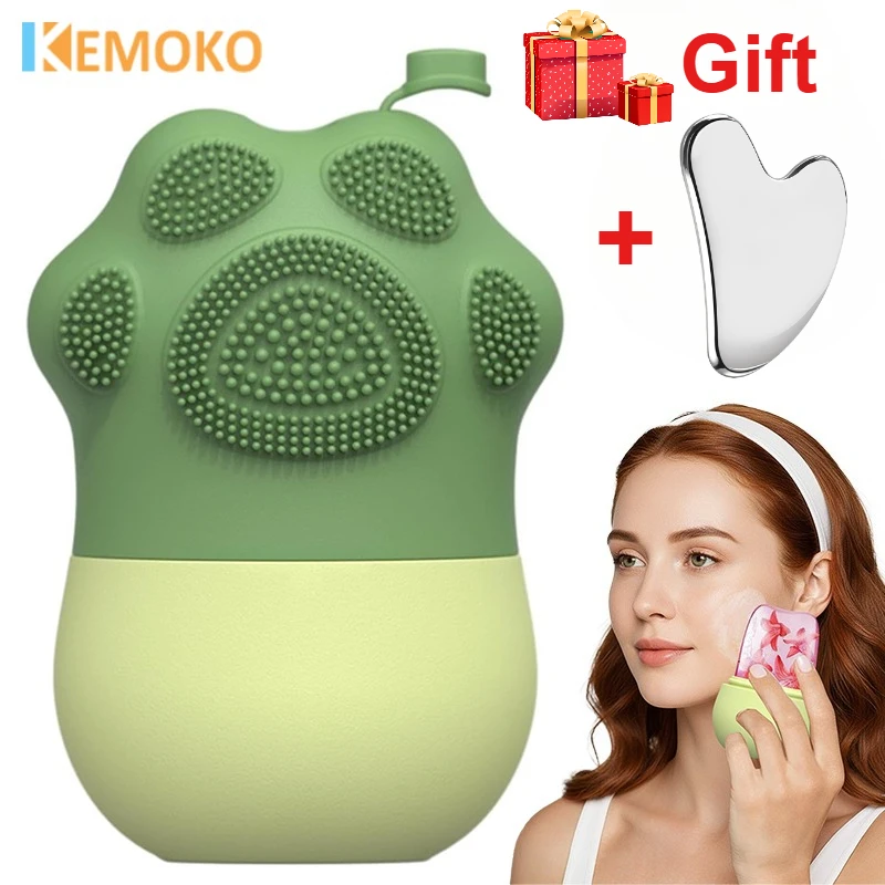 Ice Face Roller Ice Cube Beauty Massage Silicone Mold Eye Facial Beauty Ice Roller Skin Care And Stainless Steel Gua Sha Board
Ice Face Roller Ice Cube Beauty Massage Silicone Mold Eye Facial Beauty Ice Roller Skin Care And Stainless Steel Gua Sha Board