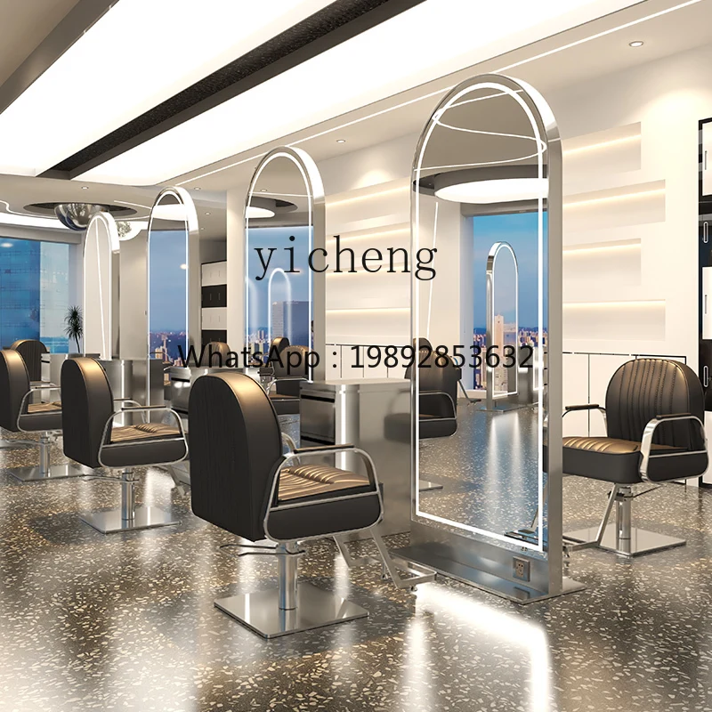 PP single-sided mirror hair salon special double-sided stainless steel floor-to-ceiling hair cutting mirror
PP single-sided mirror hair salon special double-sided stainless steel floor-to-ceiling hair cutting mirror