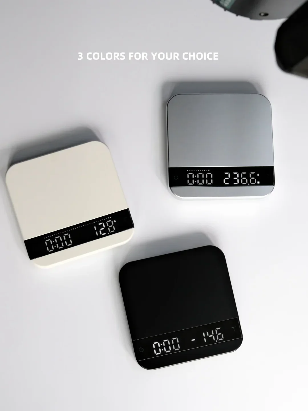 MisChief Lunar Ultra Thin Coffee Scale 0.1 g Accuracy USB C Rechargeable Flow Rate Indicator
MisChief Lunar Ultra Thin Coffee Scale 0.1 g Accuracy USB C Rechargeable Flow Rate Indicator