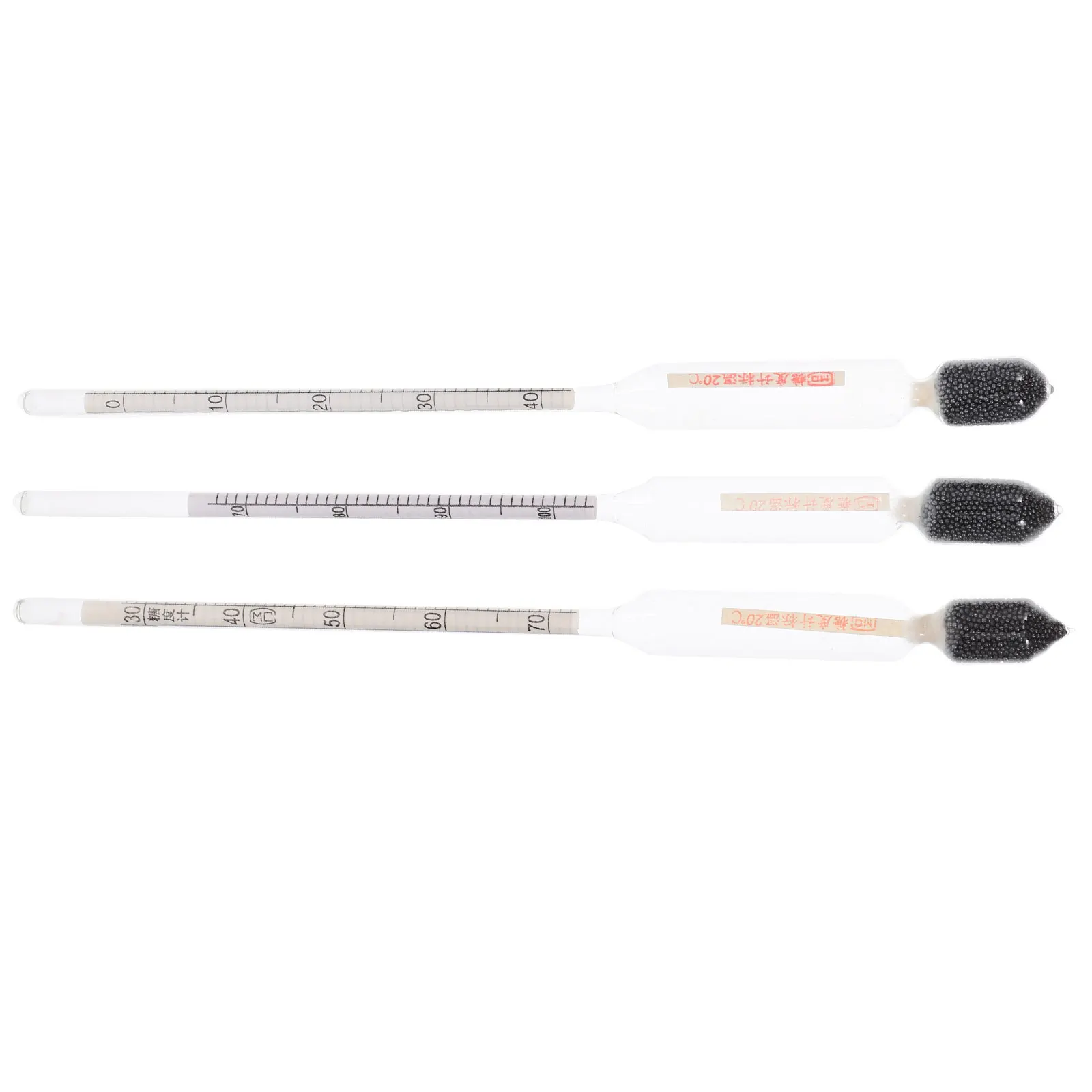 3 Pcs Meter Hydrometer 0-40 30-70 70-100 Beer Gauges Beer Syrup Scales Sweet Gauges Liquid Testing Tool Home Use
3 Pcs Meter Hydrometer 0-40 30-70 70-100 Beer Gauges Beer Syrup Scales Sweet Gauges Liquid Testing Tool Home Use