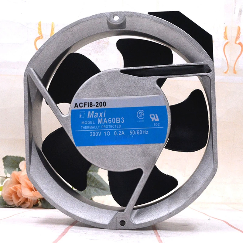 Y+1PCS New for Maxi MA60B3 AC 200V 0.2A 50/60Hz ACF18-200 Axial Case Cooling Fan#QW
Y+1PCS New for Maxi MA60B3 AC 200V 0.2A 50/60Hz ACF18-200 Axial Case Cooling Fan#QW
