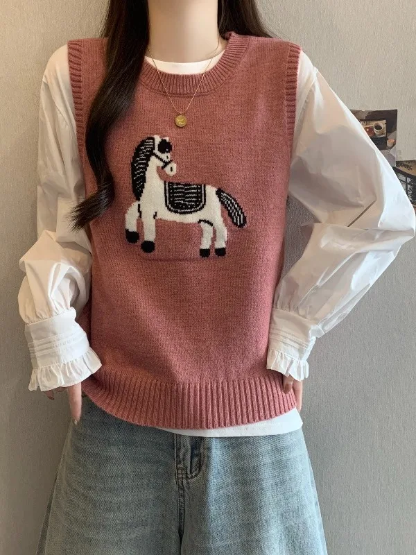 Early Spring plus Size Knitted irt Bell Sve Two Piece Set Pink Casual Sle Polyester Fiber Long Sve for Young ...
Early Spring plus Size Knitted irt Bell Sve Two Piece Set Pink Casual Sle Polyester Fiber Long Sve for Young ...