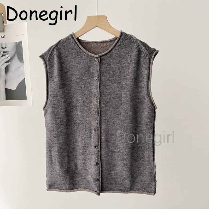 Cropped Knit Vest Waistcoat Women Cardigan Grey Sleeveless Vest Woman Knitted Sweater Vest Female Short Tops Y2k кофта женская
Cropped Knit Vest Waistcoat Women Cardigan Grey Sleeveless Vest Woman Knitted Sweater Vest Female Short Tops Y2k кофта женская