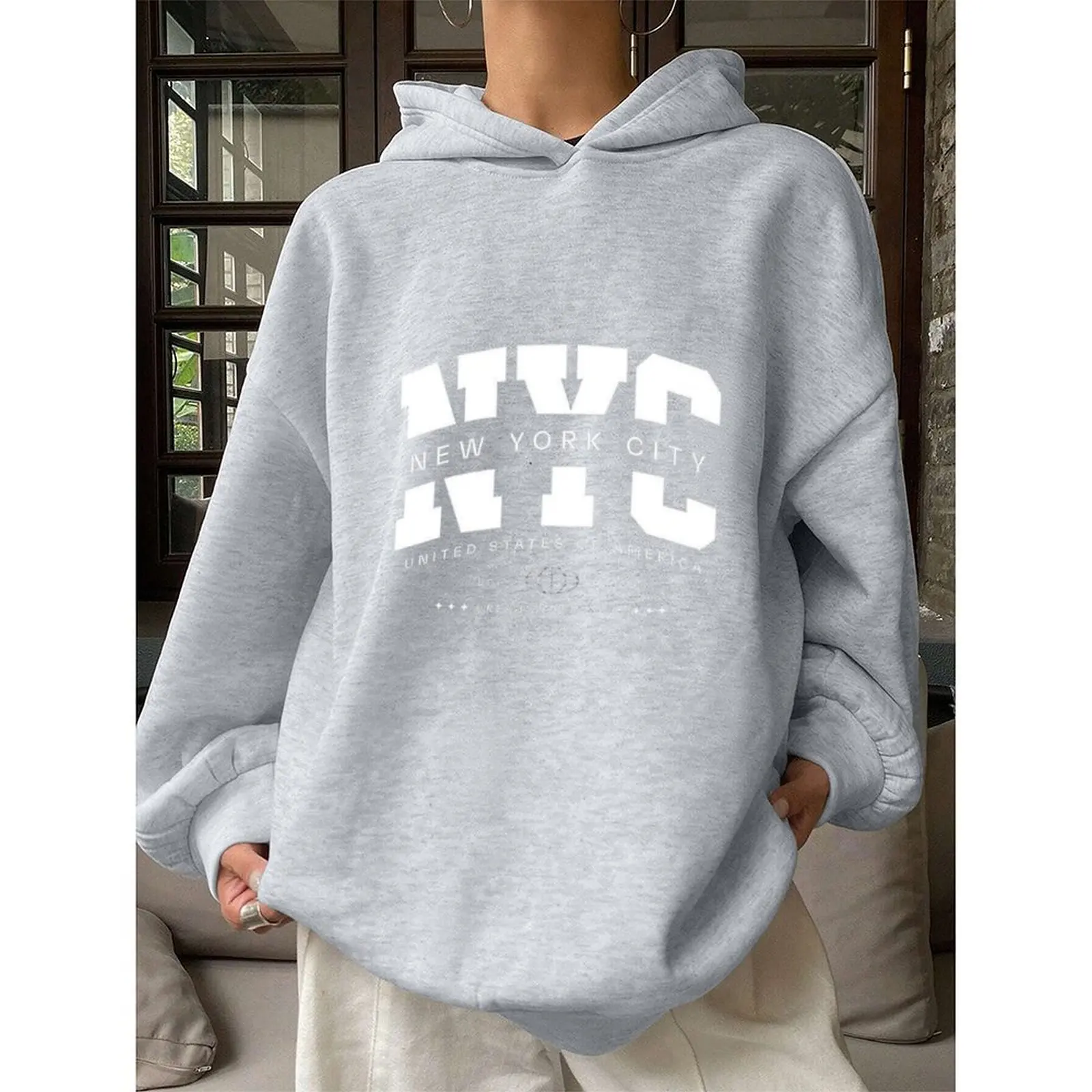 Women Sweatshirts Pullover Hoodies Winter Casual Printed Comfortable Fabric Long Sleeve Sweater Winter Woman Clothes 2025
Women Sweatshirts Pullover Hoodies Winter Casual Printed Comfortable Fabric Long Sleeve Sweater Winter Woman Clothes 2025