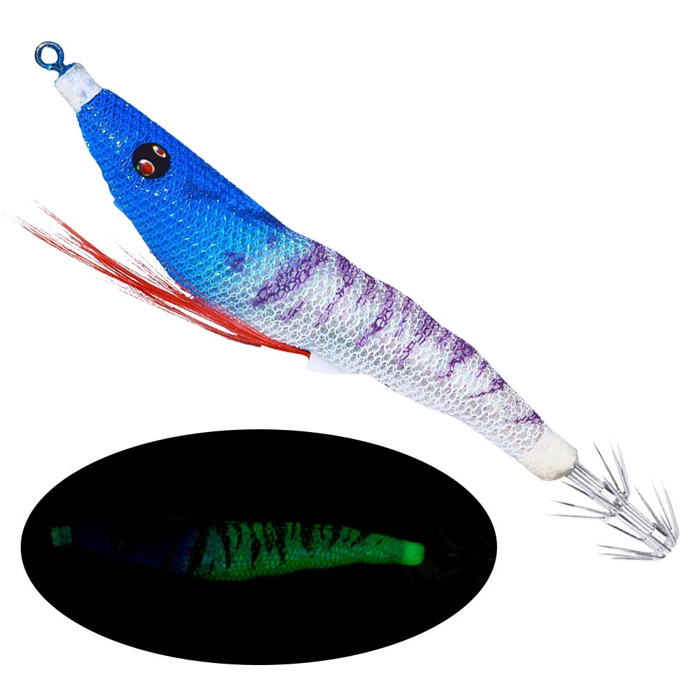 Luminous Fishing Bait Squid Jig Baits Squid Hook Fluorescent Fishing Lures Luminous Squid Jig Hooks for Sea Fishing
Luminous Fishing Bait Squid Jig Baits Squid Hook Fluorescent Fishing Lures Luminous Squid Jig Hooks for Sea Fishing
