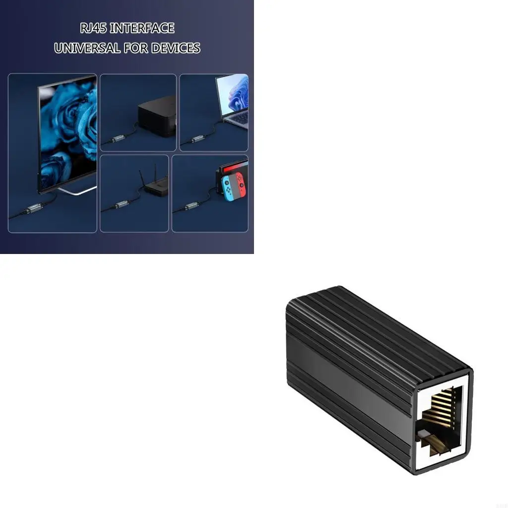 RJ45 Female to Female Networking Cable Connector for LAN Extension Support 100m 83CE
RJ45 Female to Female Networking Cable Connector for LAN Extension Support 100m 83CE