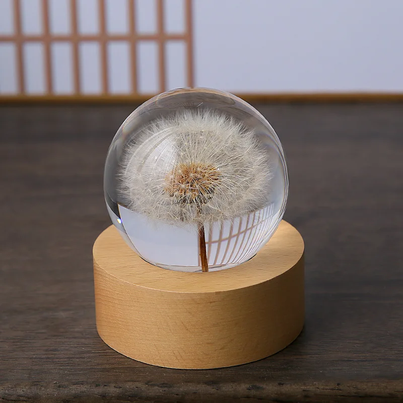 LH cartoon lettering dandelion plant crystal ball desktop office ornament
LH cartoon lettering dandelion plant crystal ball desktop office ornament