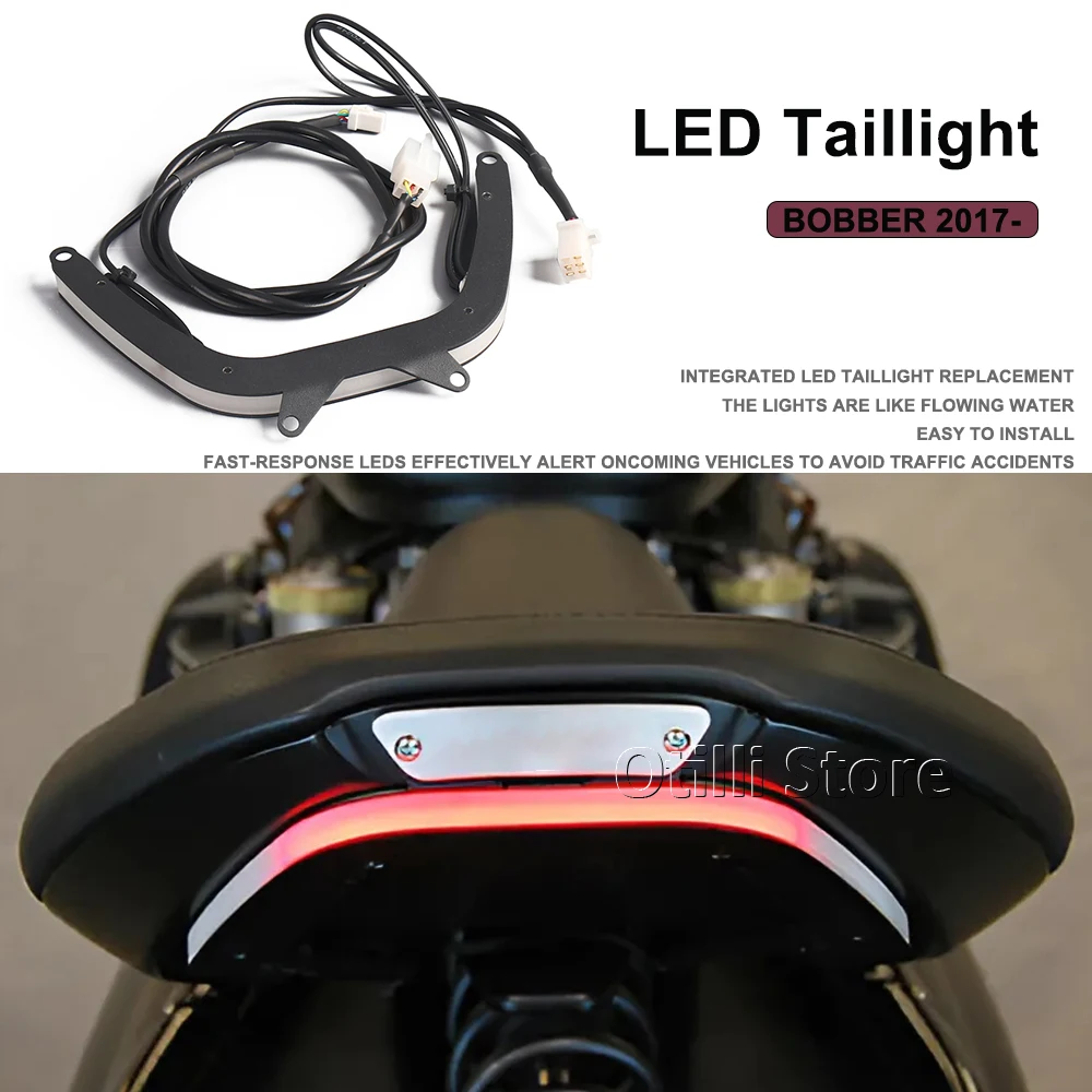For Bonneville Bobber 2017- Motorcycle LED Taillight Rear Brake Light Indicator Lamp Fit for Bonneville Bobber 2017-
For Bonneville Bobber 2017- Motorcycle LED Taillight Rear Brake Light Indicator Lamp Fit for Bonneville Bobber 2017-
