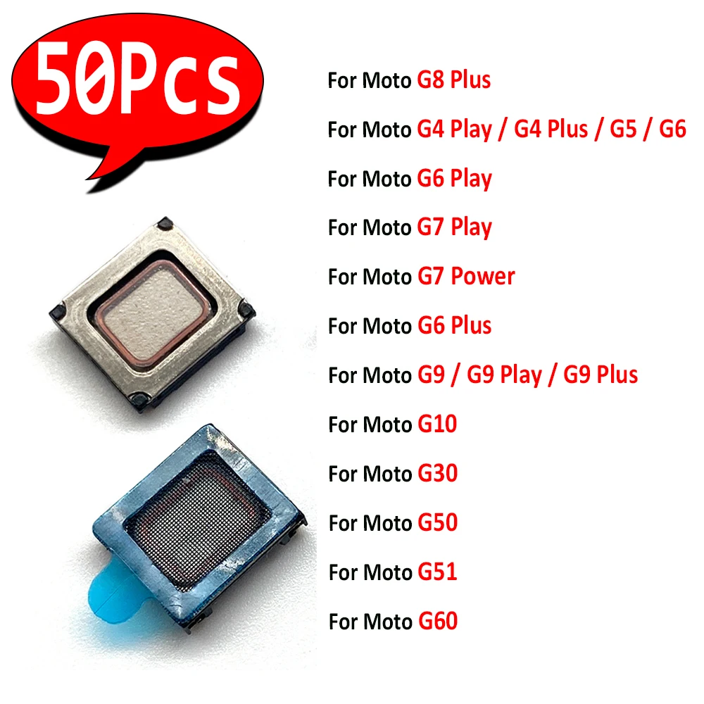 50Pcs,Earpiece Ear For Motorola Moto G4 G8 Plus G5 G6 Play G7 Power G60 G51 G50 G30 G10 G9 Loud Speaker Buzzer Ringer Repair
50Pcs,Earpiece Ear For Motorola Moto G4 G8 Plus G5 G6 Play G7 Power G60 G51 G50 G30 G10 G9 Loud Speaker Buzzer Ringer Repair